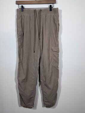 James Perse Tan Corduroy Stretch Utility Cargo Pants Womens Size 1 (US Small)